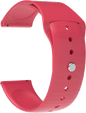 Smart Watch Replacement Silicone Button Style Red