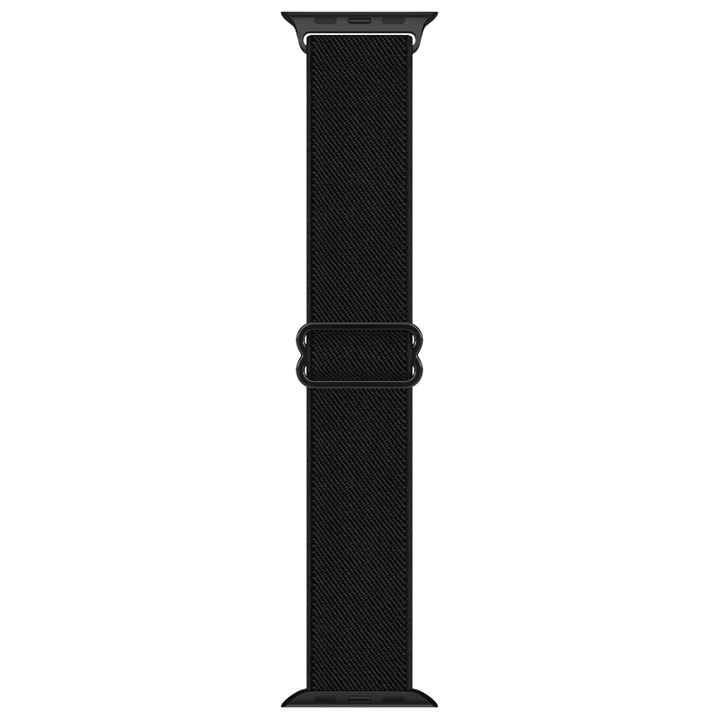 Apple watch replacement strap nylon Black