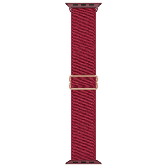 Apple watch replacement strap nylon Scarlet Rose Gold