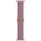 Apple watch replacement strap nylon Pink Weave